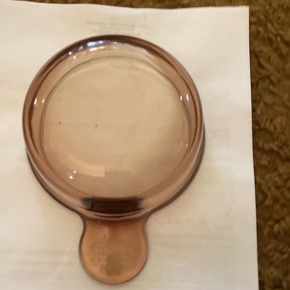 Vision Corning ware 7 19. Amber color. V-150-v - Picture 3 of 4
